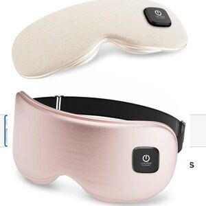 Heated Eye Mask Cordless Dry Eyes Eye Relief Improved Sleep Migraines Travel